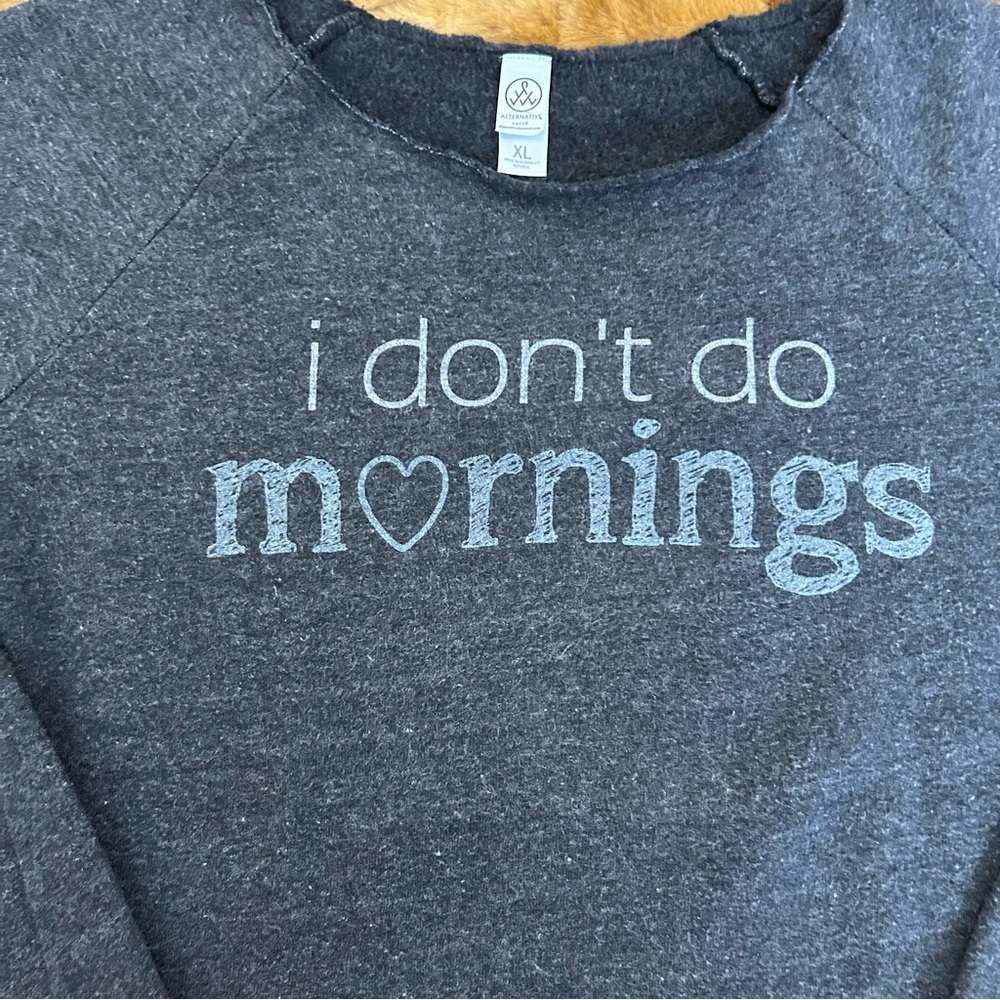 Oak & Cactus I Don’t Do Mornings Sweatshirt